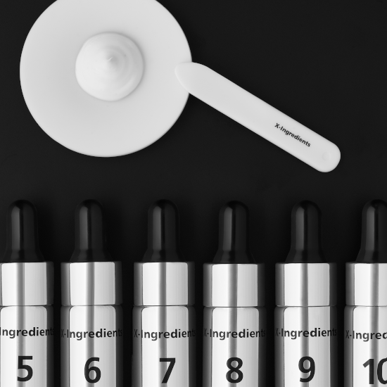 X- INGREDIENTS Δημιουργήστε μια αγωγή αποκλειστικά για τις ανάγκες της δικής σας επιδερμίδας