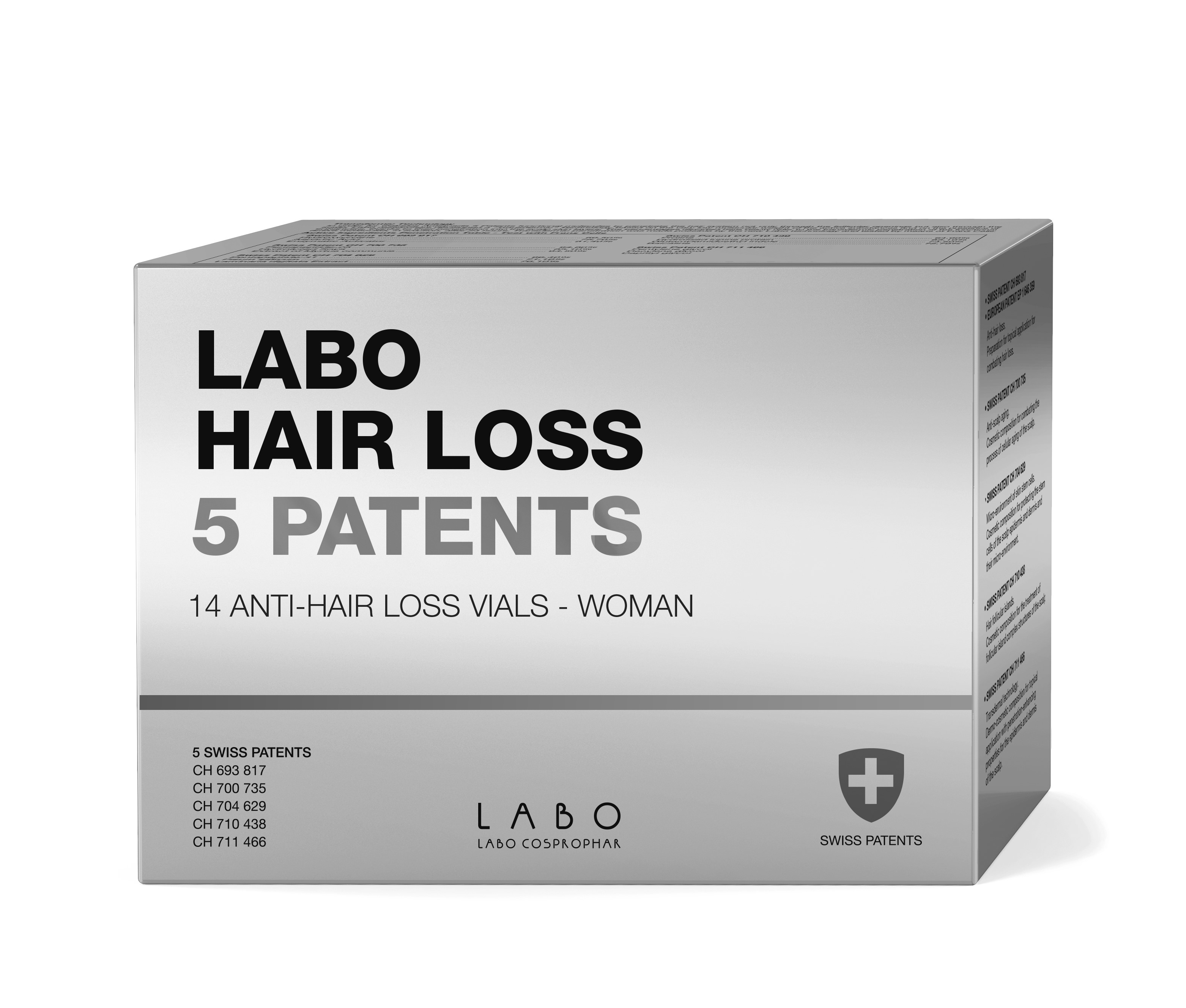 Labo Hair Loss 5 Patents Woman